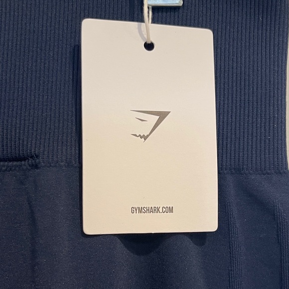 NWT Gymshark Navy Leggings Size Small - Picture 2 of 5